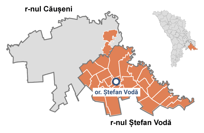 Circumscripția uninominală nr. 36, Ștefan Vodă la alegerile parlamentare din 2019