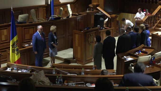 Ședința Parlamentului Republicii Moldova din 8 iunie 2019