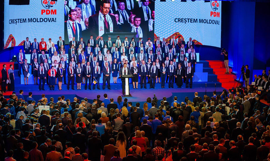 Lansarea Partidului Democrat din Moldova în alegerile parlamentare din 2014