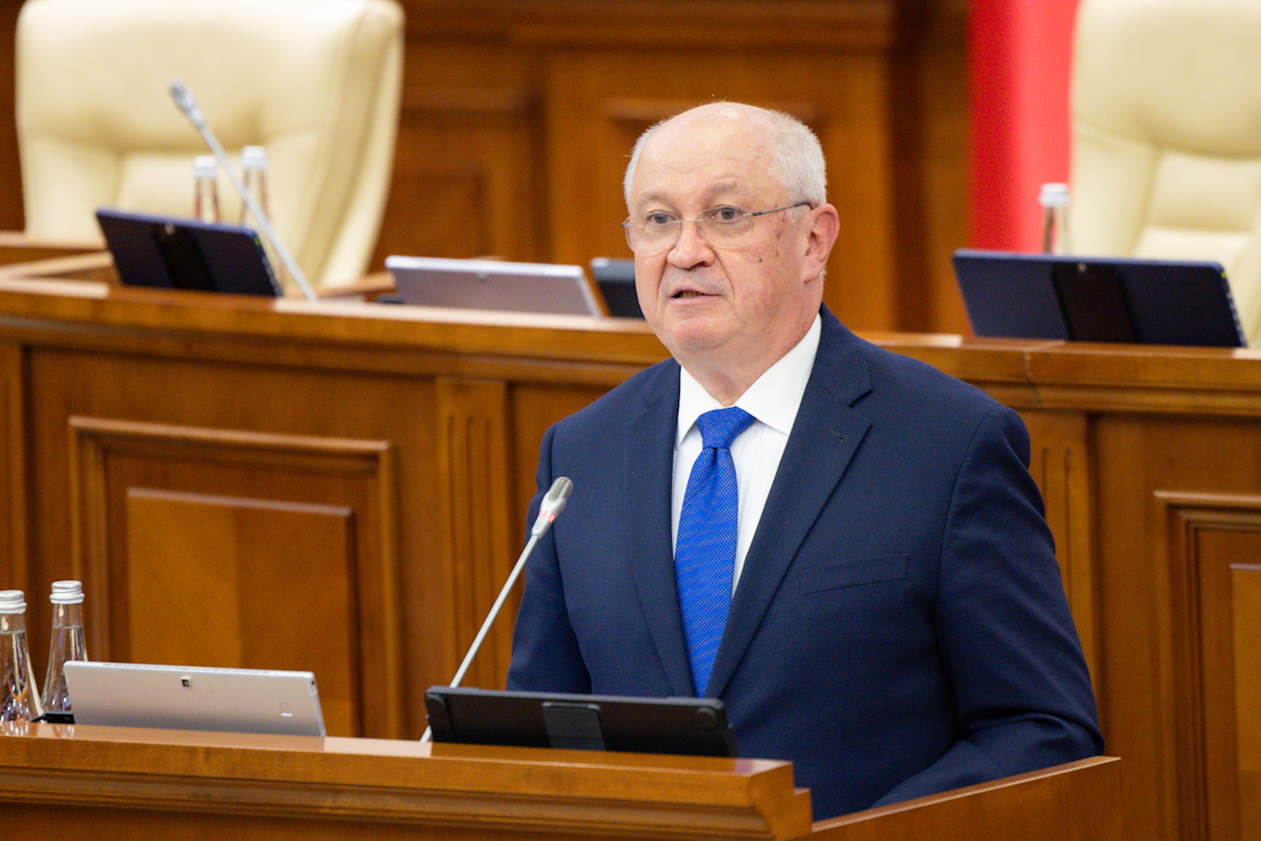 Discursul candidatului la funcția de prim-ministru al Republicii Moldova, Alexandru Munteanu