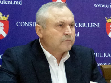 Pavel Spînu, președintele raionului Criuleni